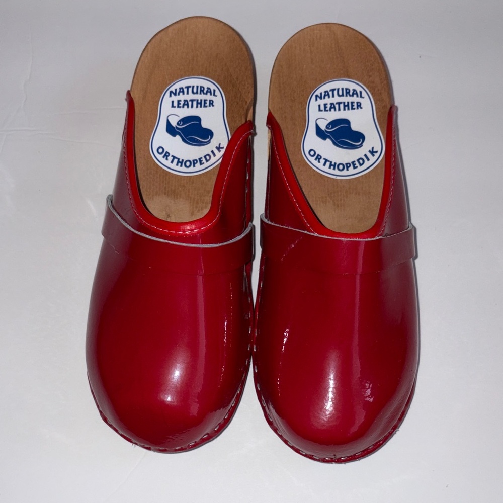 Red Women's Clogs